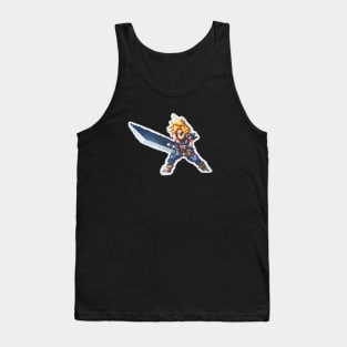 Pixel Cloud Love Tank Top